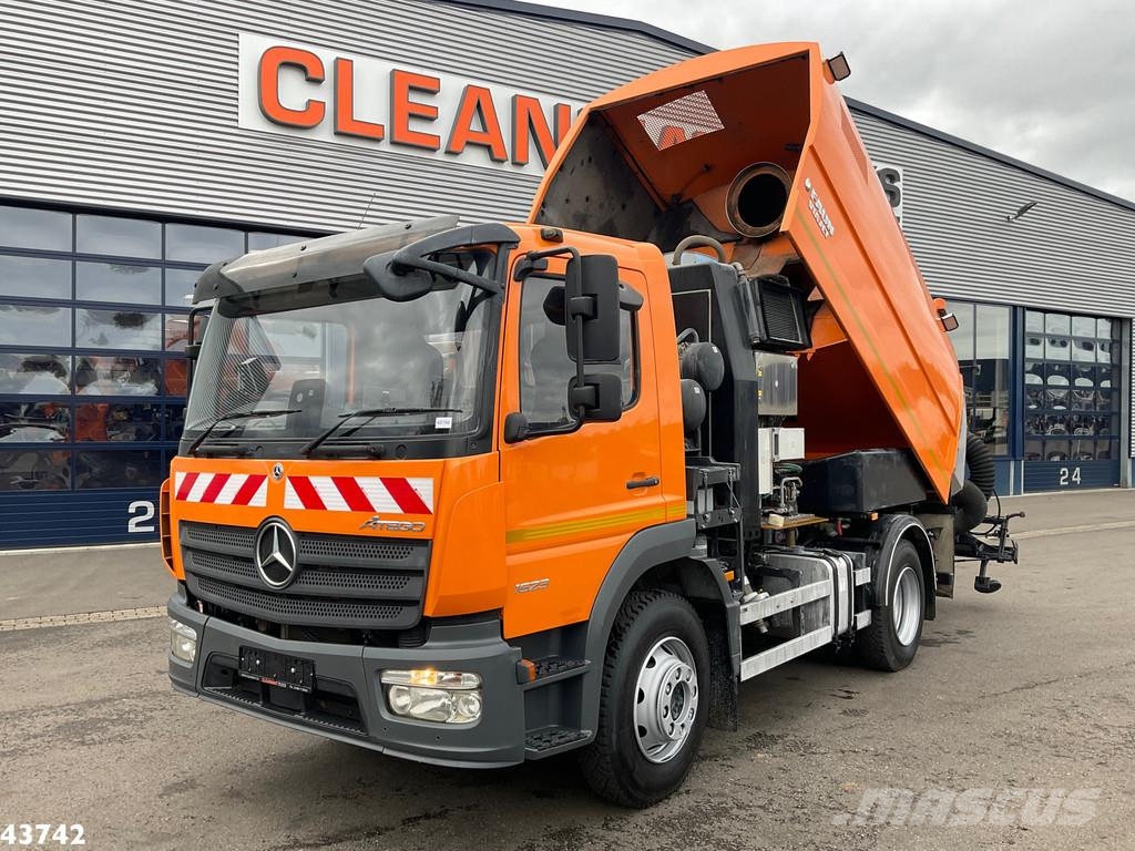 Mercedes-Benz ATEGO 1523 Faun VIAJET 6 R/HS Wegdekreiniger Just Φορτηγά σκούπες