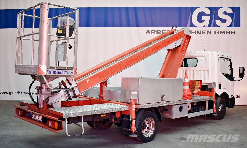 Multitel 160ALU Plataformas aéreas montadas em camião