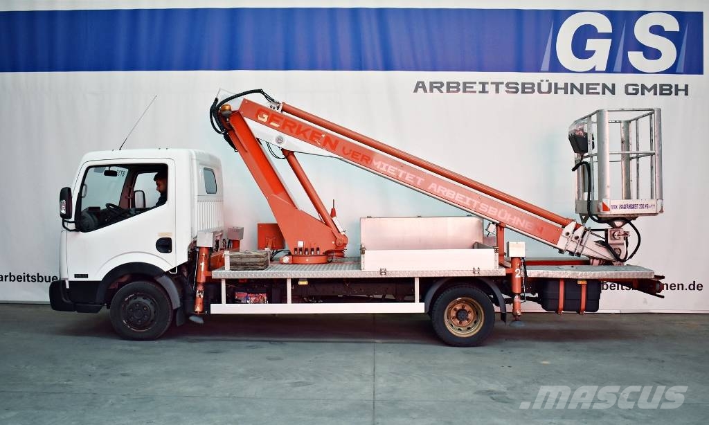 Multitel 160ALU Plataformas aéreas montadas em camião