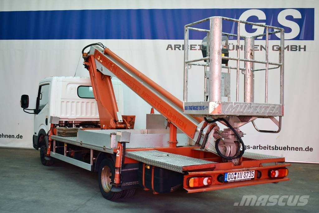 Multitel 160ALU Plataformas aéreas montadas em camião