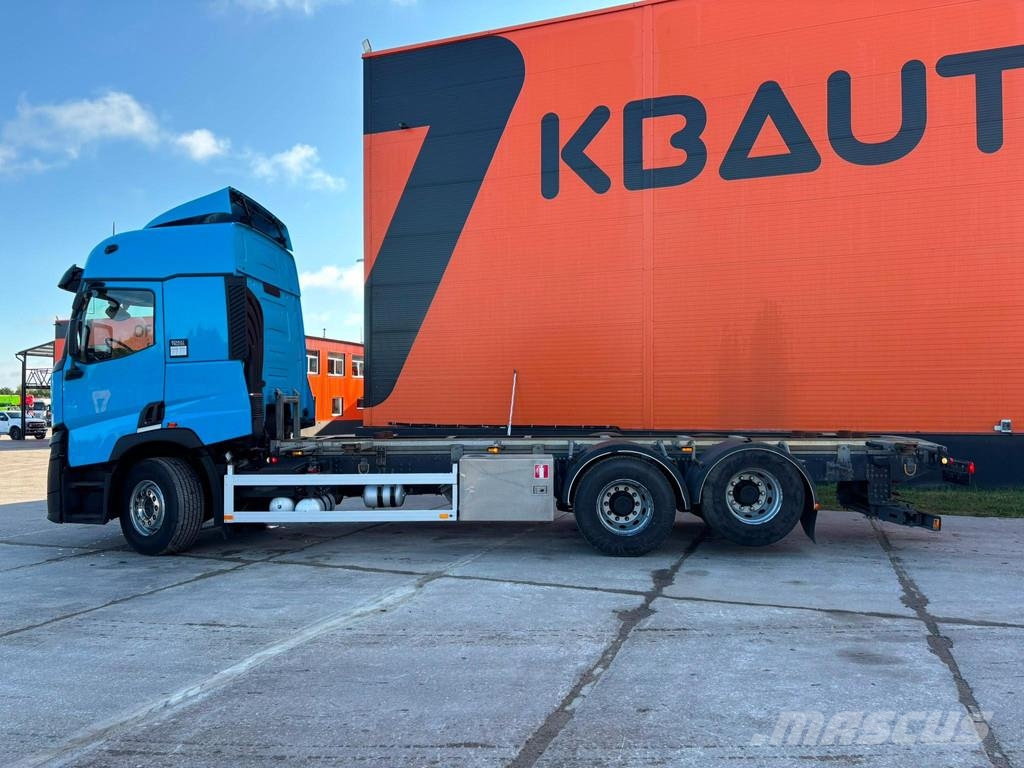 Renault T 520 6x2 CHASSIS L=7545 mm شاحنات الحاويات