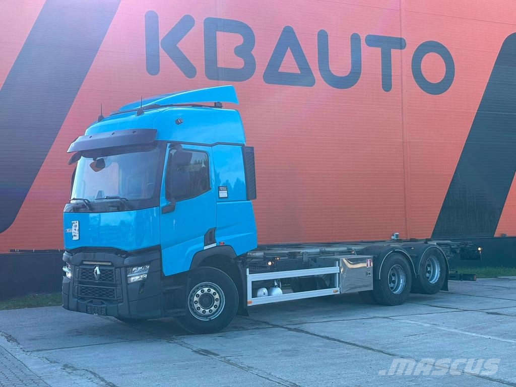 Renault T 520 6x2 CHASSIS L=7545 mm شاحنات الحاويات