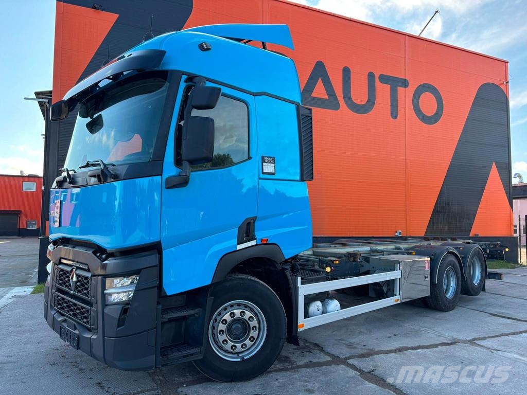 Renault T 520 6x2 CHASSIS L=7545 mm شاحنات الحاويات