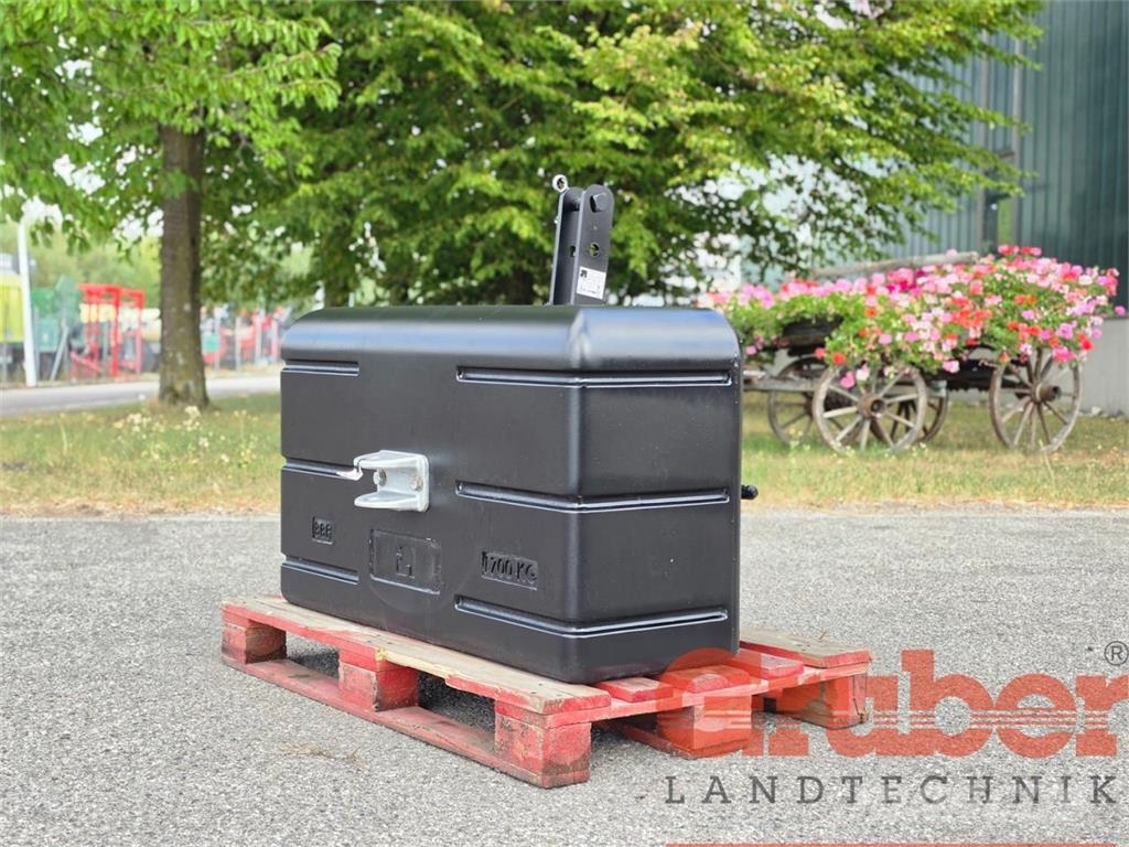 Pateer BBP-2 1700 kg Schwarz Sonstiges Traktorzubehör