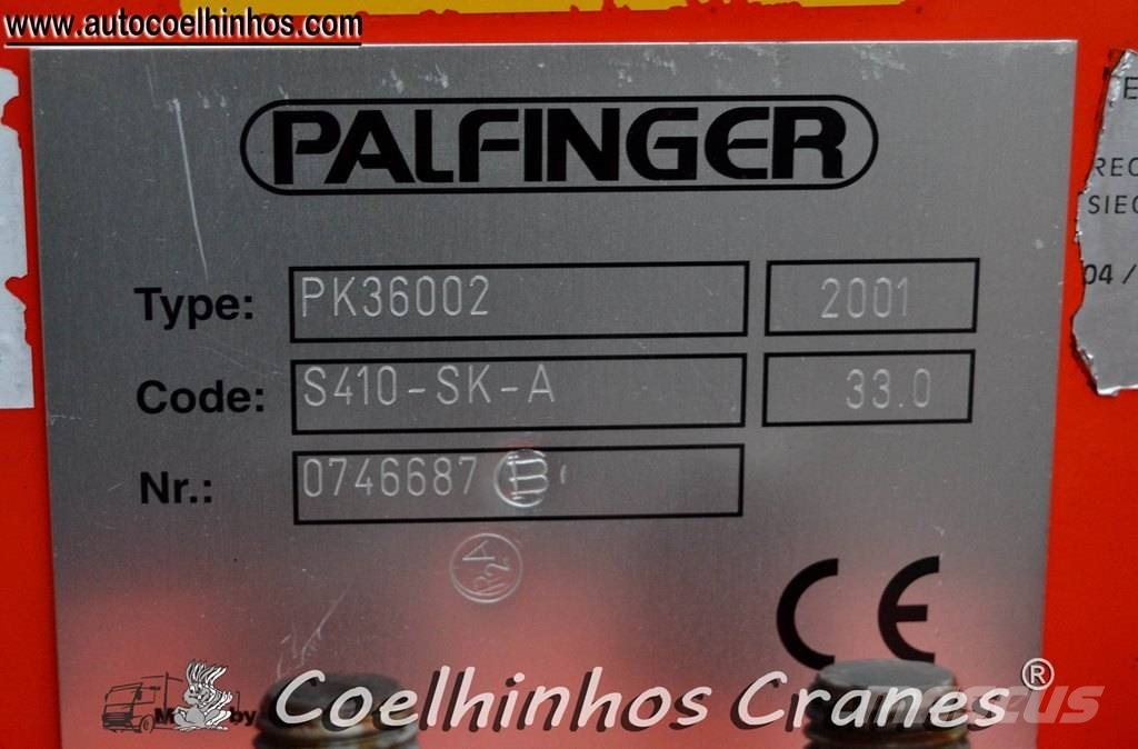 Palfinger PK36002 Performance Loader cranes