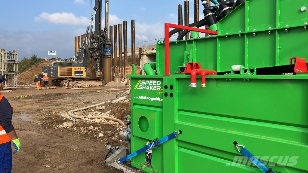ASAtec SpeedShaker Siebanlage Miete Drilling equipment accessories and spare parts