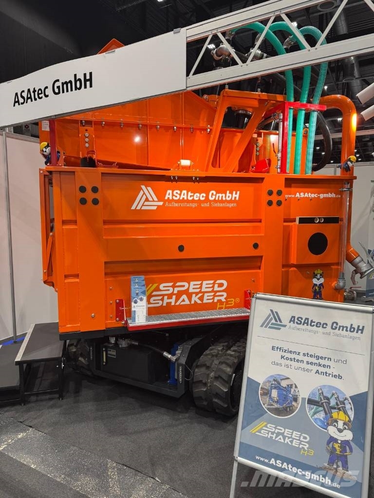 ASAtec SpeedShaker Siebanlage Miete Drilling equipment accessories and spare parts