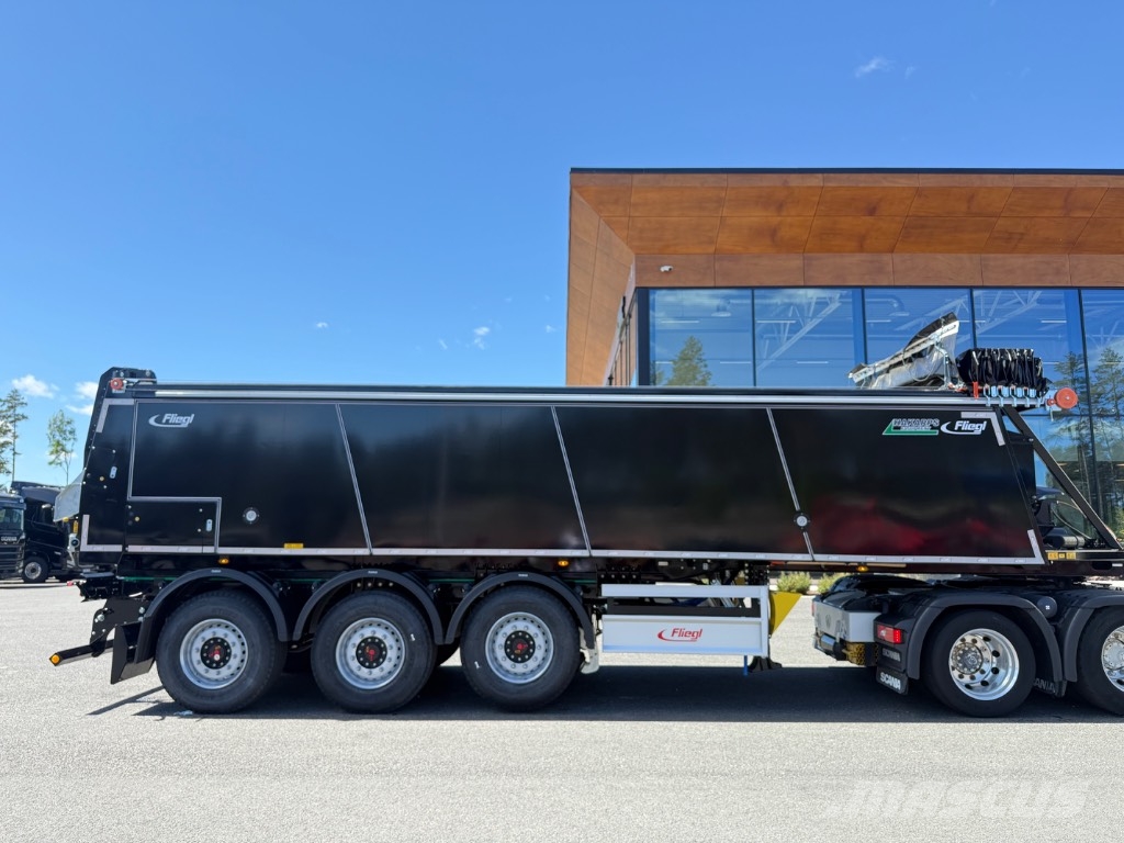 Fliegl Pushoff tipp semi trailer 티퍼 세미 트레일러