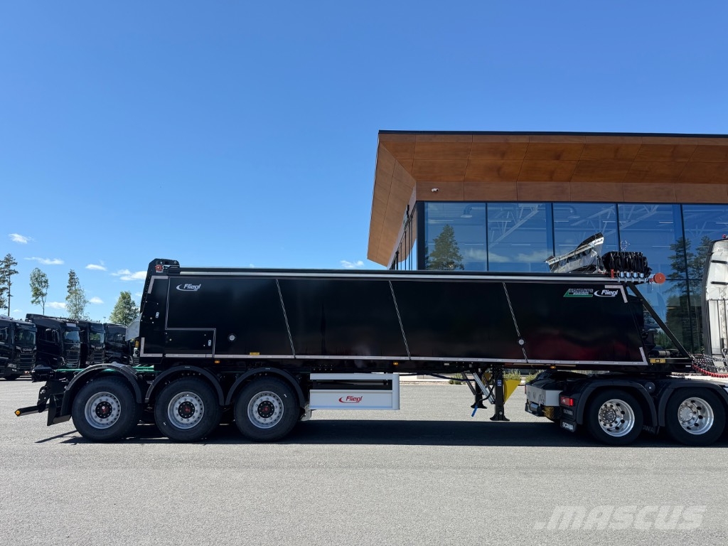 Fliegl Pushoff tipp semi trailer 티퍼 세미 트레일러