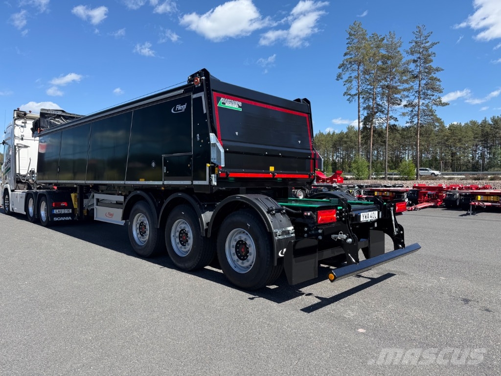 Fliegl Pushoff tipp semi trailer 티퍼 세미 트레일러