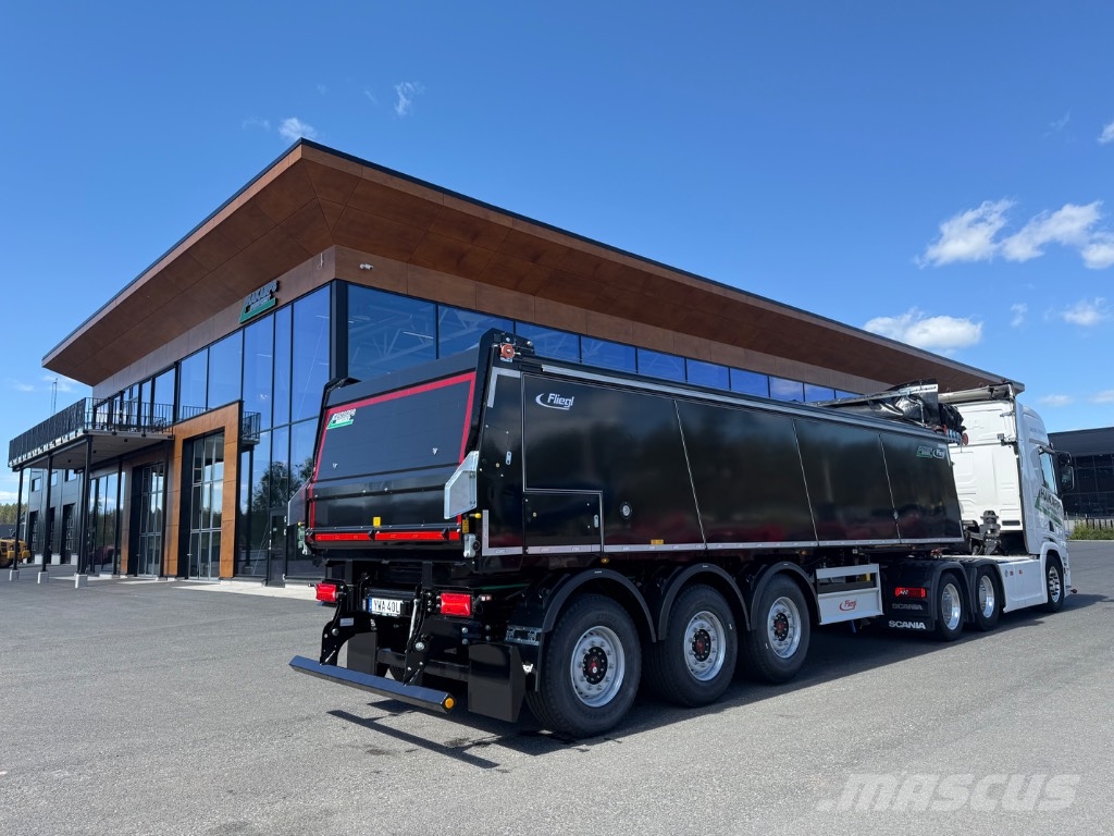 Fliegl Pushoff tipp semi trailer 티퍼 세미 트레일러