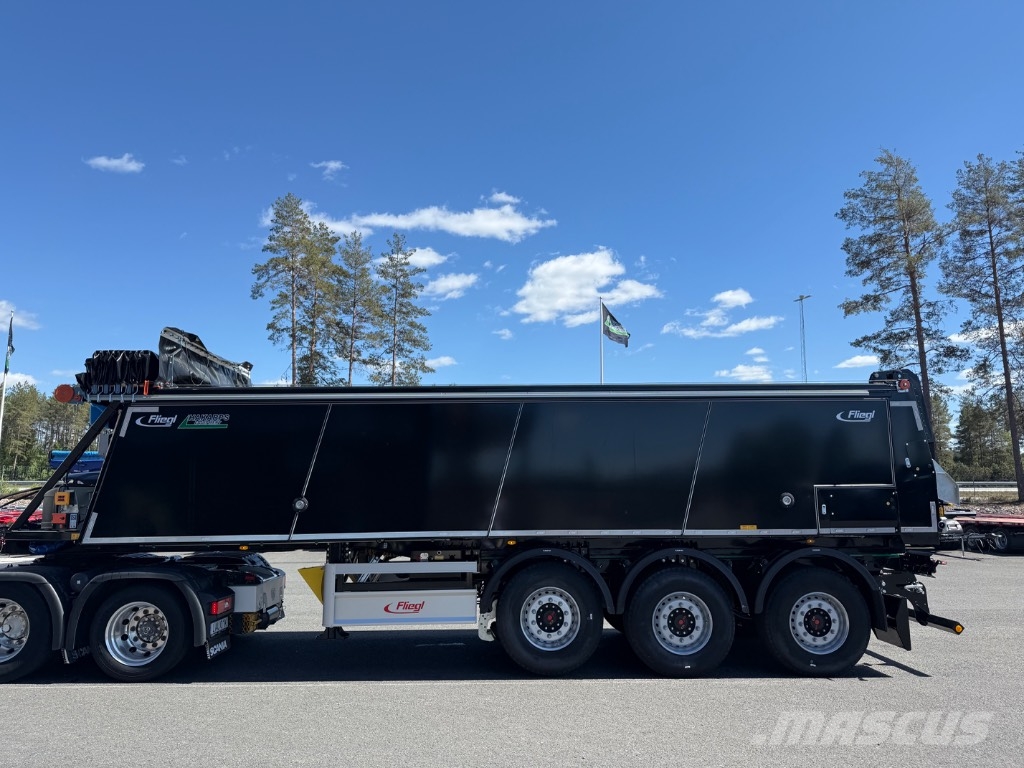 Fliegl Pushoff tipp semi trailer 티퍼 세미 트레일러