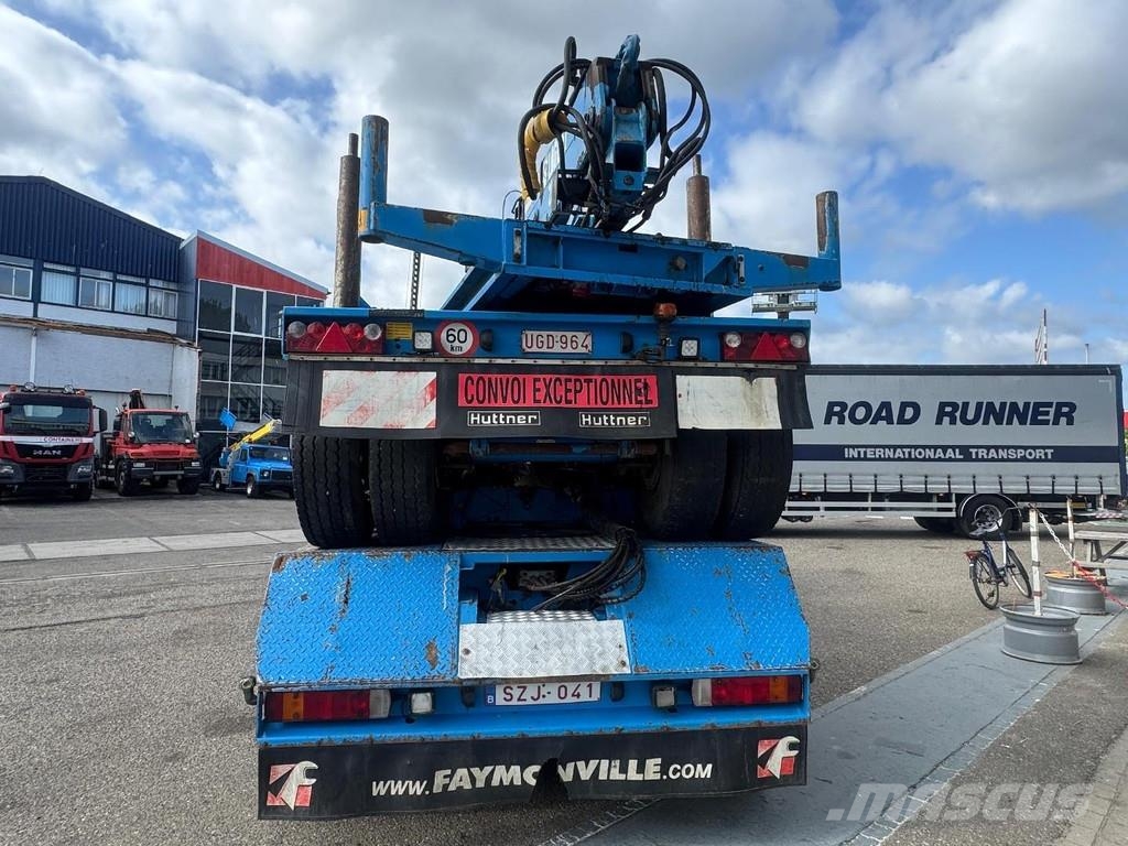 Scania R580 6X4 + LOGLIFT F251S89A + 2 AXLE HANGER Kranen voor alle terreinen