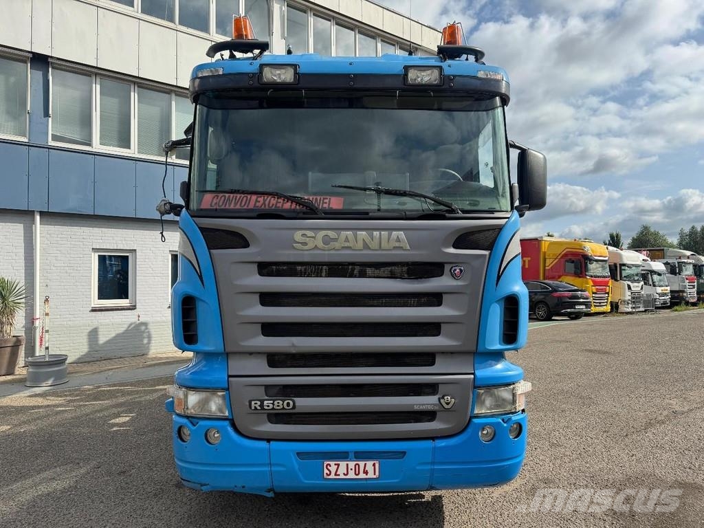 Scania R580 6X4 + LOGLIFT F251S89A + 2 AXLE HANGER Kranen voor alle terreinen