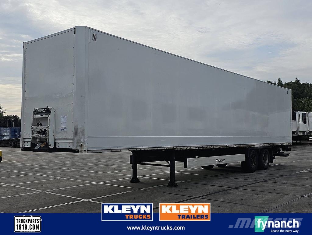 Krone SD DRYLINER 2 AXLE TAILLIFT Lettisolert skaptrailer