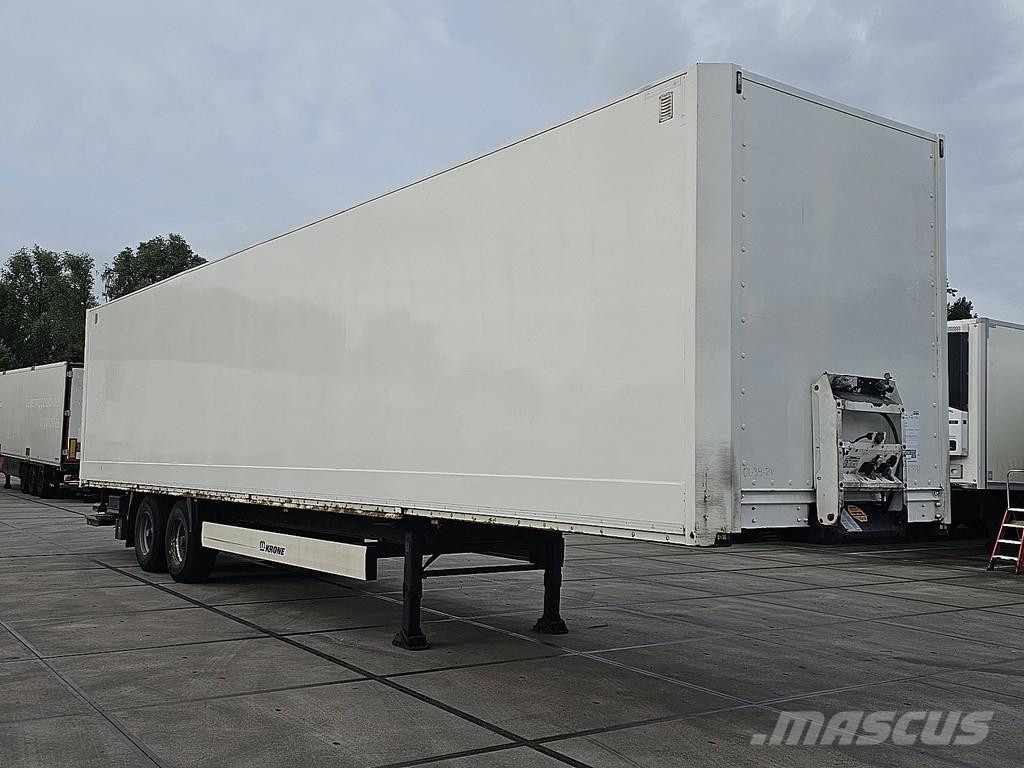 Krone SD DRYLINER 2 AXLE TAILLIFT Lettisolert skaptrailer