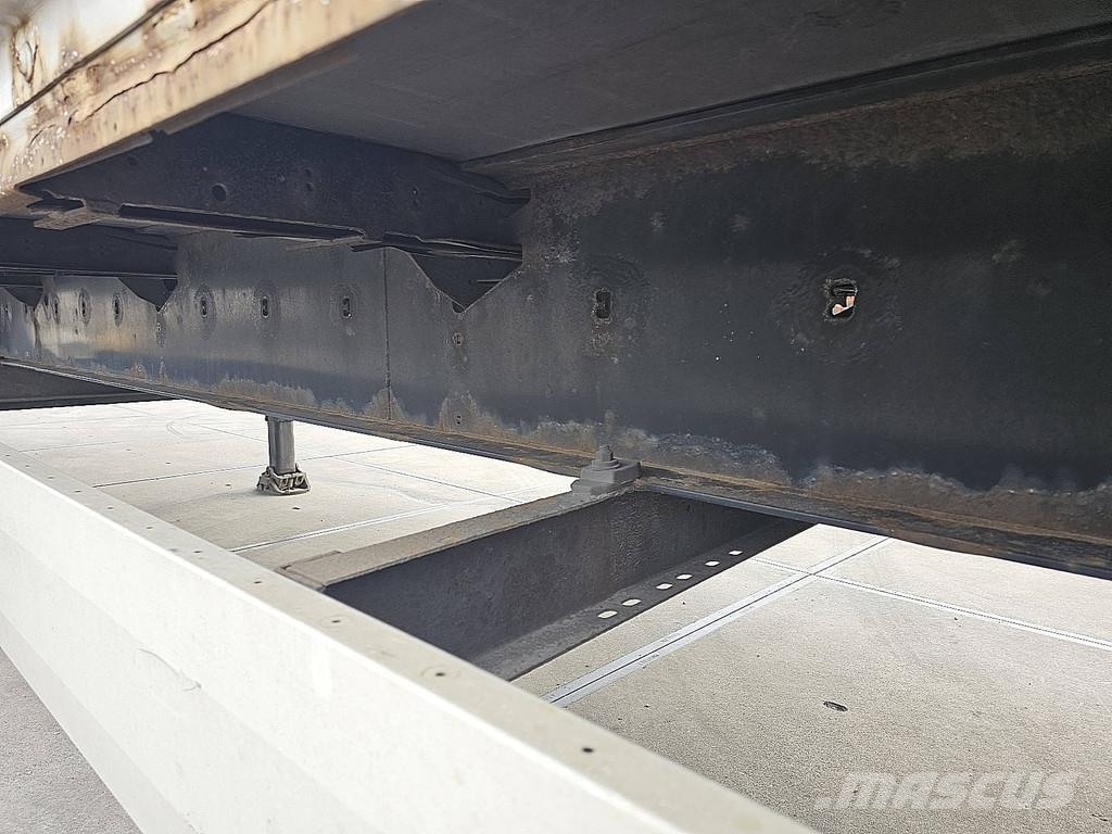 Krone SD DRYLINER 2 AXLE TAILLIFT Lettisolert skaptrailer