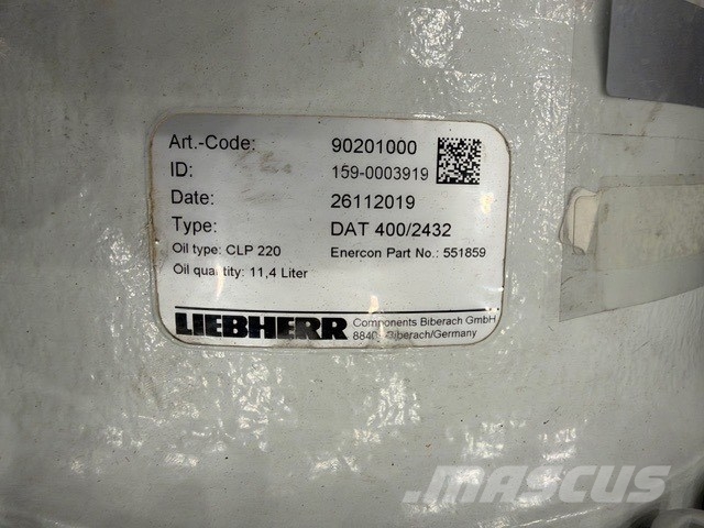 Liebherr ENERCON 551850/DAT 400/2432 SWING GEARS Prevodovka