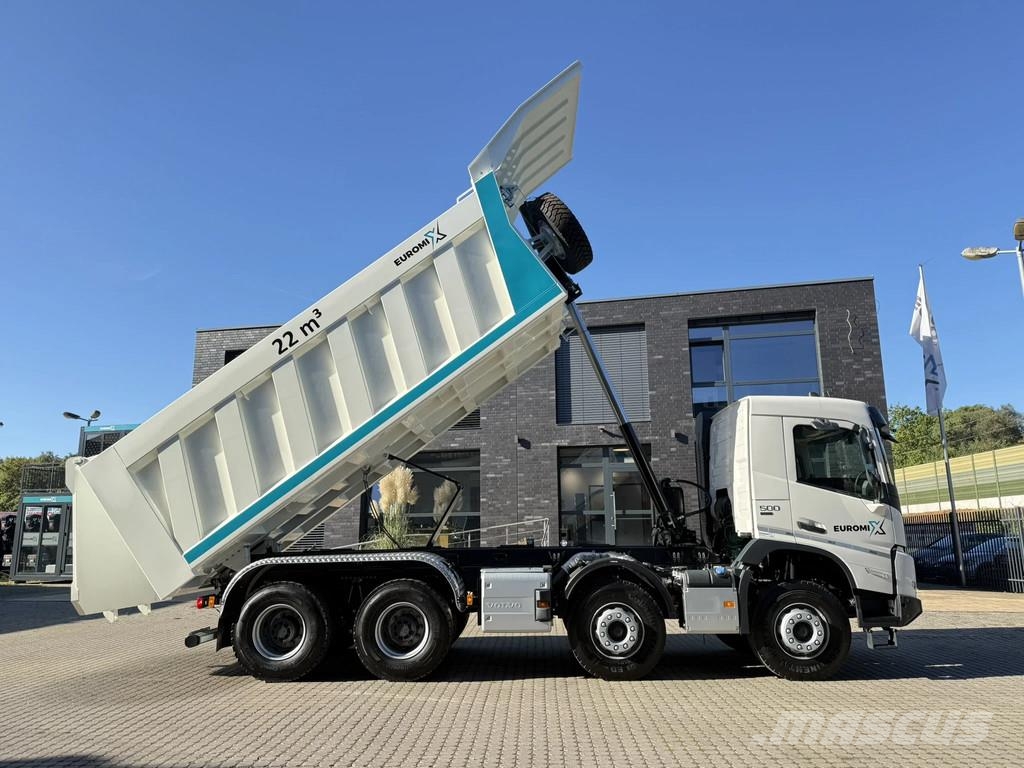 Volvo FMX 500 FMX13 500 8X4 13L Eckige Mulde Kipper Tippbil