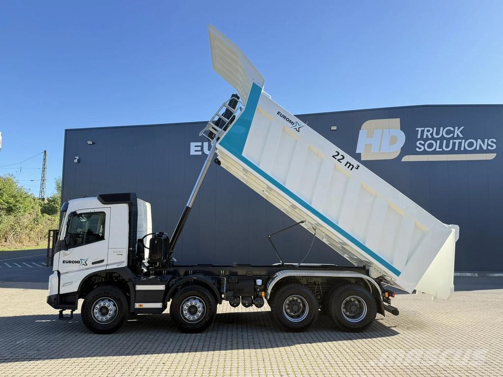 Volvo FMX 500 FMX13 500 8X4 13L Eckige Mulde Kipper Tippbil
