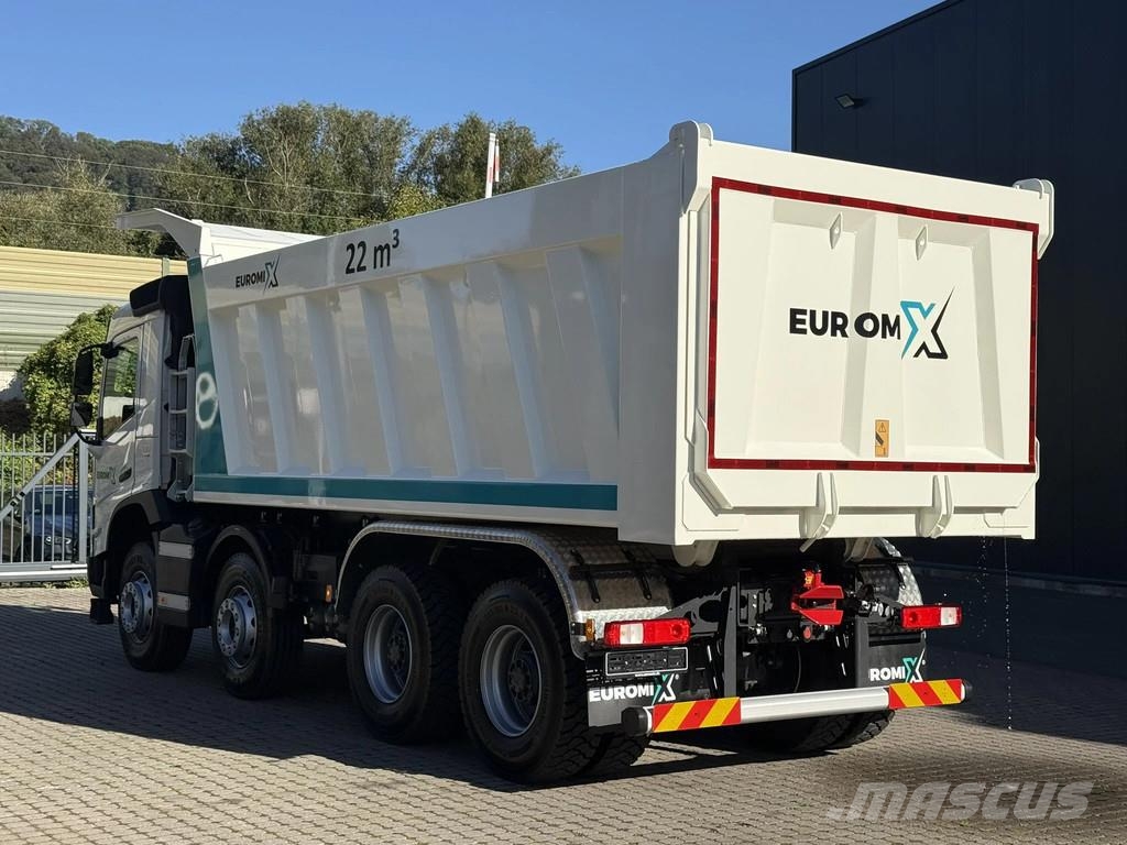 Volvo FMX 500 FMX13 500 8X4 13L Eckige Mulde Kipper Tippbil