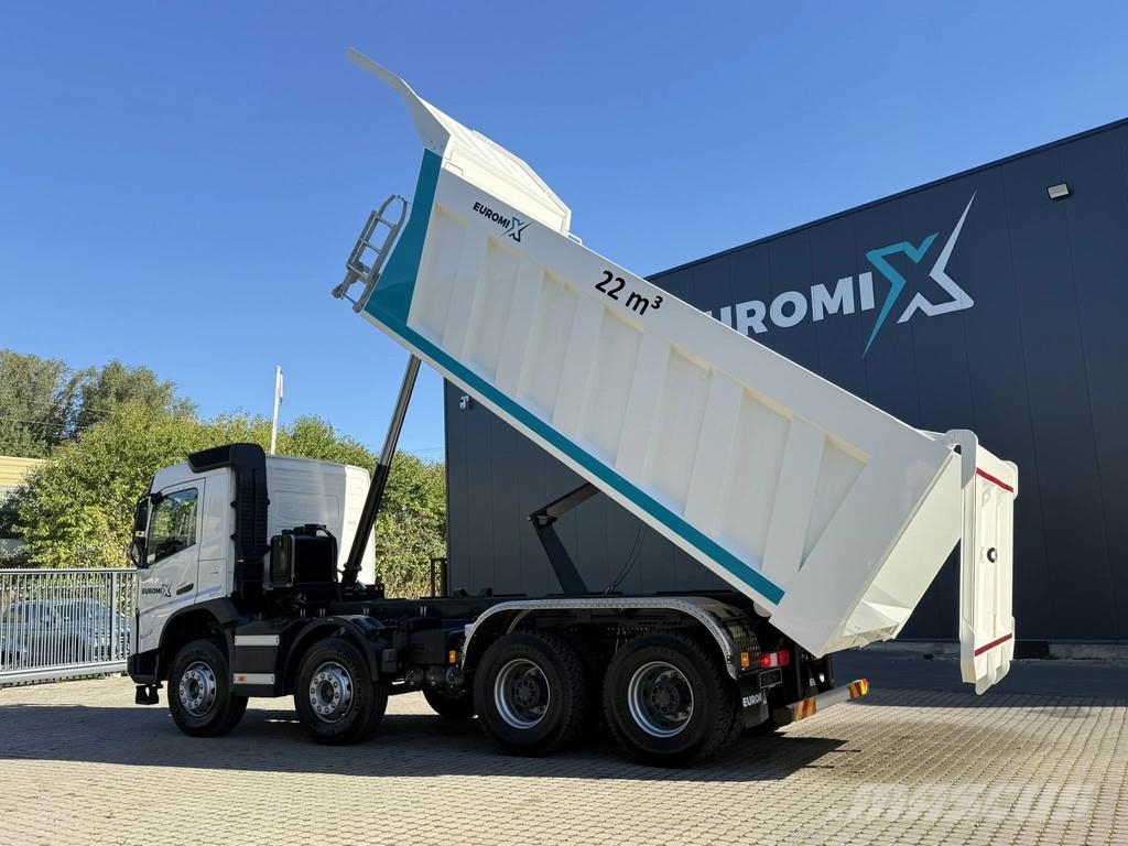 Volvo FMX 500 FMX13 500 8X4 13L Eckige Mulde Kipper Tippbil