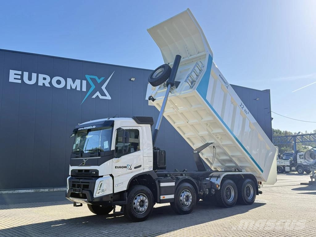 Volvo FMX 500 FMX13 500 8X4 13L Eckige Mulde Kipper Tippbil