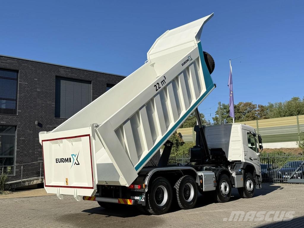Volvo FMX 500 FMX13 500 8X4 13L Eckige Mulde Kipper Tippbil