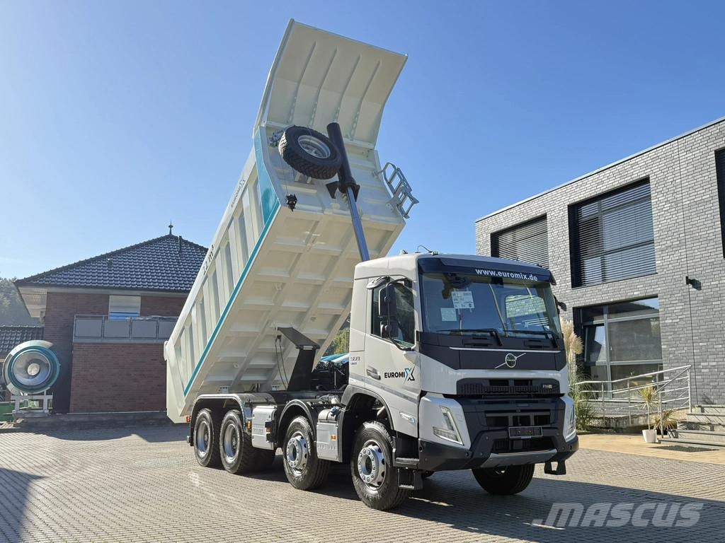Volvo FMX 500 FMX13 500 8X4 13L Eckige Mulde Kipper Tippbil