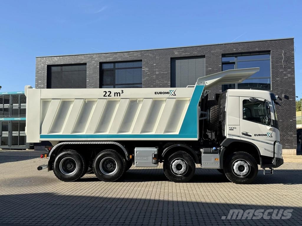 Volvo FMX 500 FMX13 500 8X4 13L Eckige Mulde Kipper Tippbil
