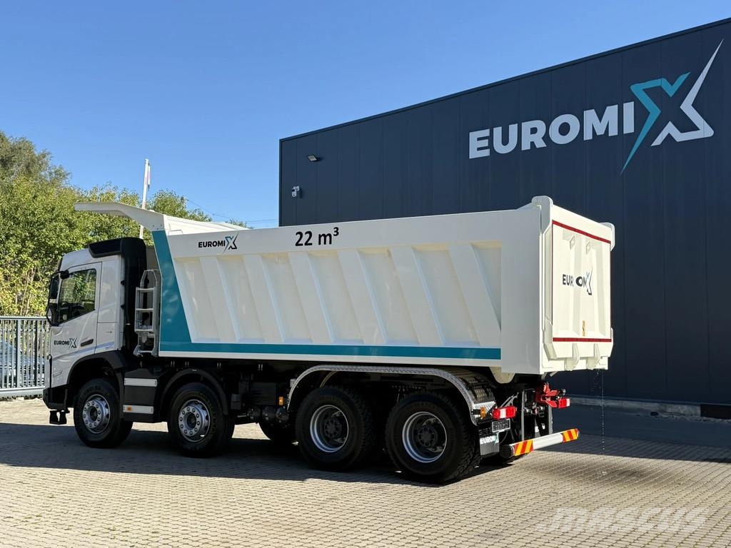 Volvo FMX 500 FMX13 500 8X4 13L Eckige Mulde Kipper Tippbil