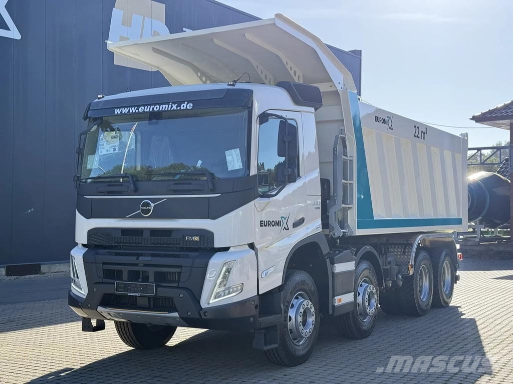 Volvo FMX 500 FMX13 500 8X4 13L Eckige Mulde Kipper Sora- ja kippiautot