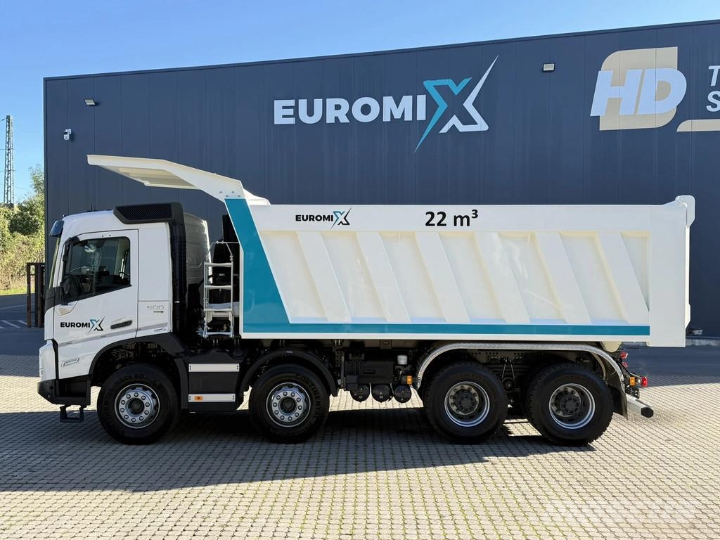 Volvo FMX 500 FMX13 500 8X4 13L Eckige Mulde Kipper Tippbil