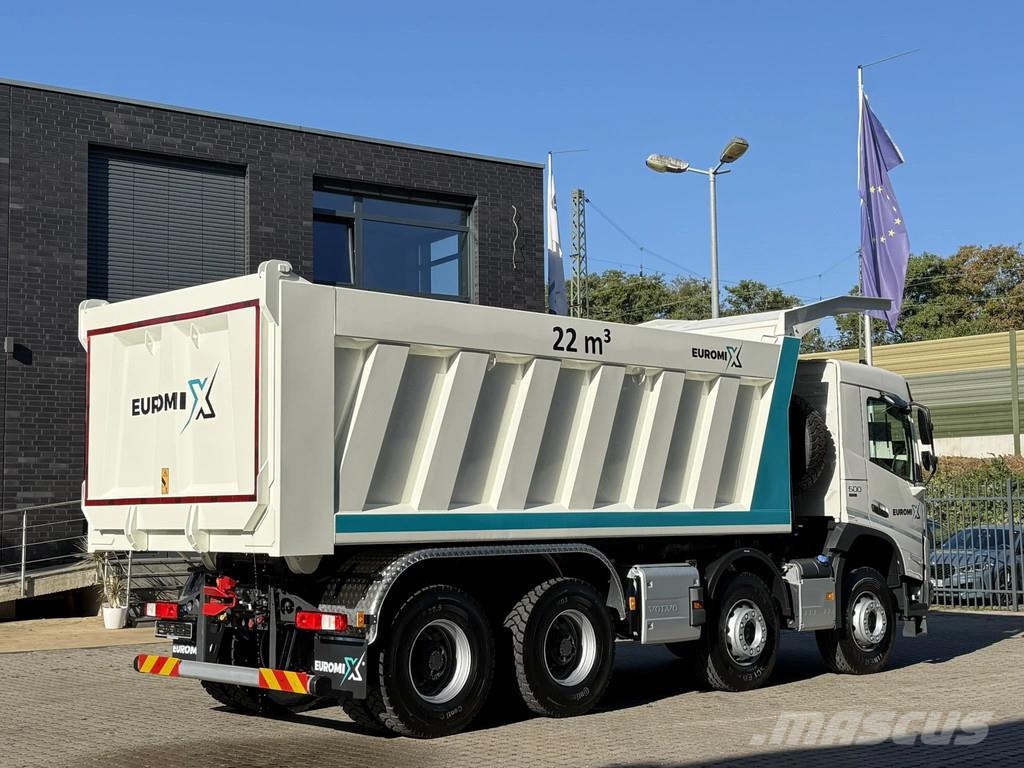 Volvo FMX 500 FMX13 500 8X4 13L Eckige Mulde Kipper Tippbil