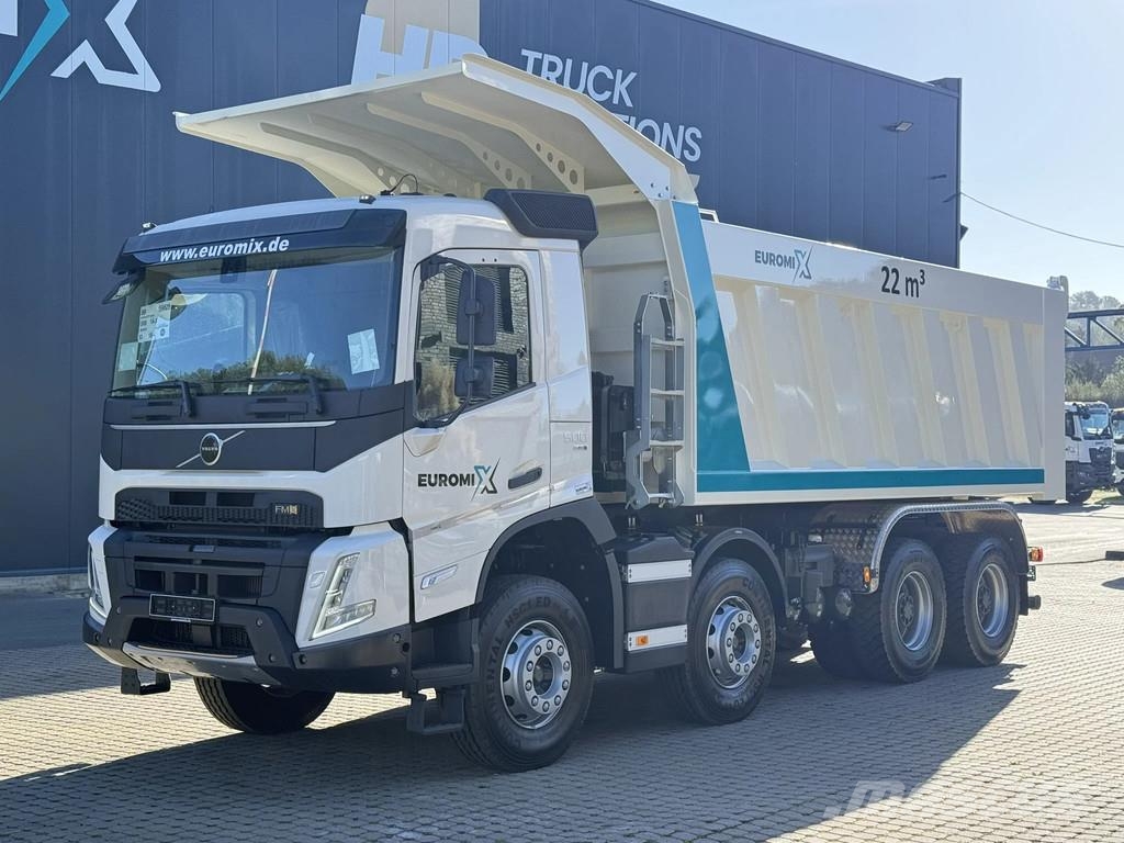 Volvo FMX 500 FMX13 500 8X4 13L Eckige Mulde Kipper Tippbil