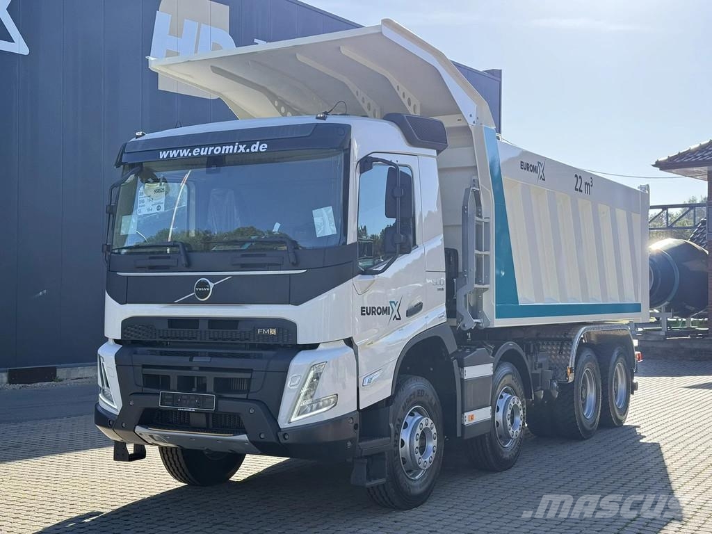 Volvo FMX 500 FMX13 500 8X4 13L Eckige Mulde Kipper Tippbil