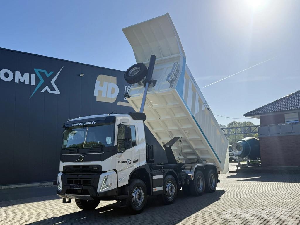 Volvo FMX 500 FMX13 500 8X4 13L Eckige Mulde Kipper Tippbil