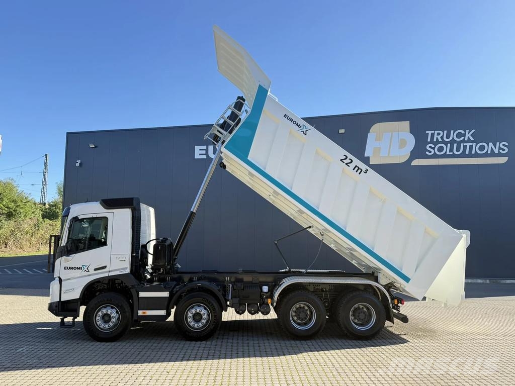 Volvo FMX 500 FMX13 500 8X4 13L Eckige Mulde Kipper Sora- ja kippiautot