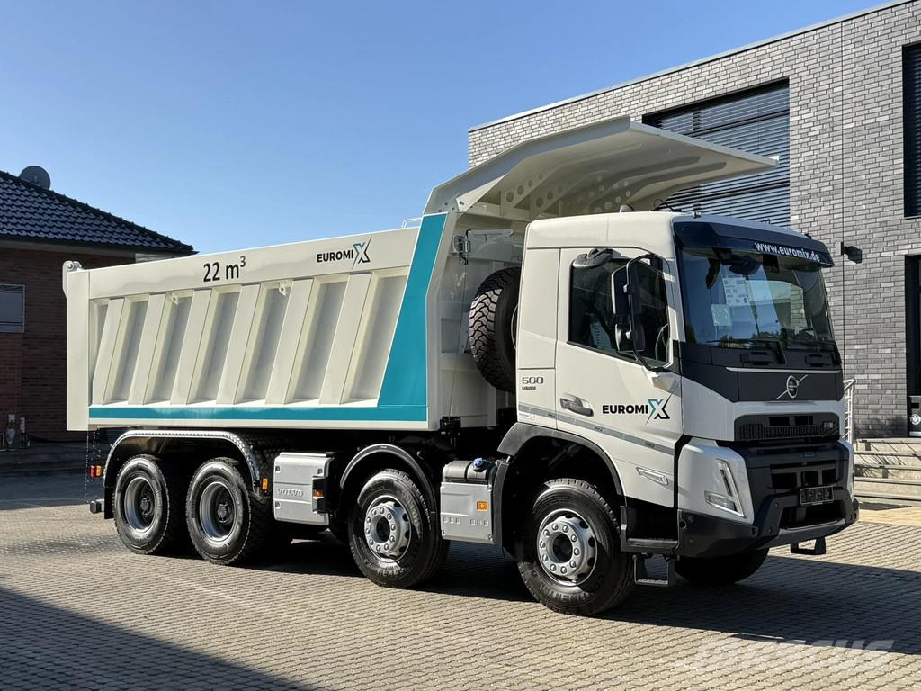 Volvo FMX 500 FMX13 500 8X4 13L Eckige Mulde Kipper Tippbil