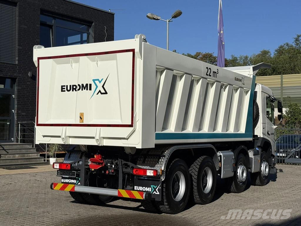 Volvo FMX 500 FMX13 500 8X4 13L Eckige Mulde Kipper Tippbil