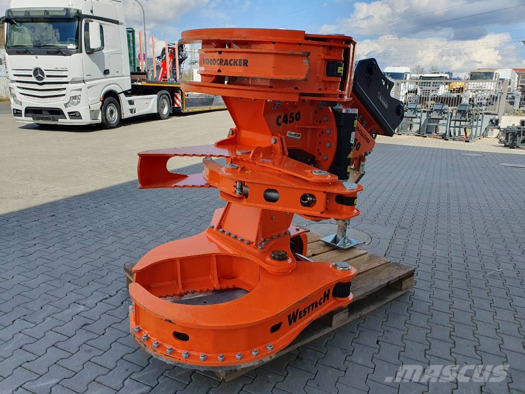 Westtech Woodcracker C450 Sammler Tiltator DEMO 2022 Decespugliatrici e trinciatrici idrauliche