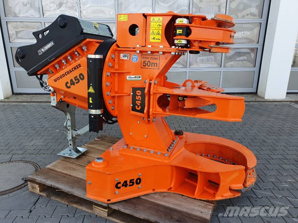 Westtech Woodcracker C450 Sammler Tiltator DEMO 2022 Decespugliatrici e trinciatrici idrauliche