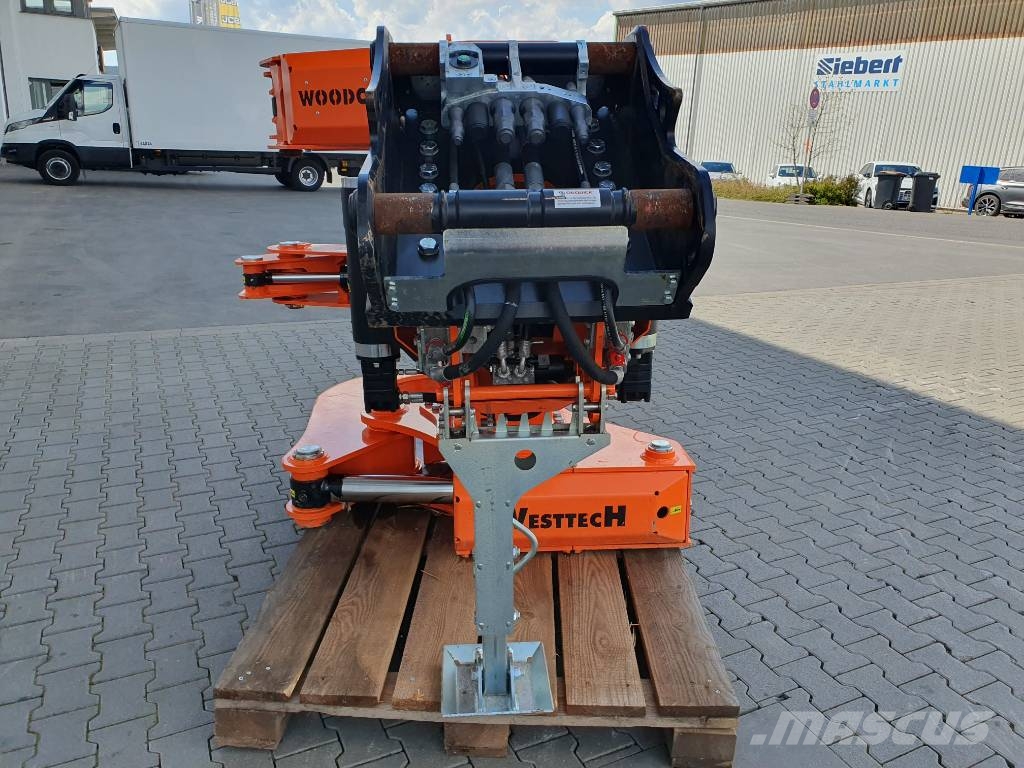 Westtech Woodcracker C450 Sammler Tiltator DEMO 2022 Decespugliatrici e trinciatrici idrauliche