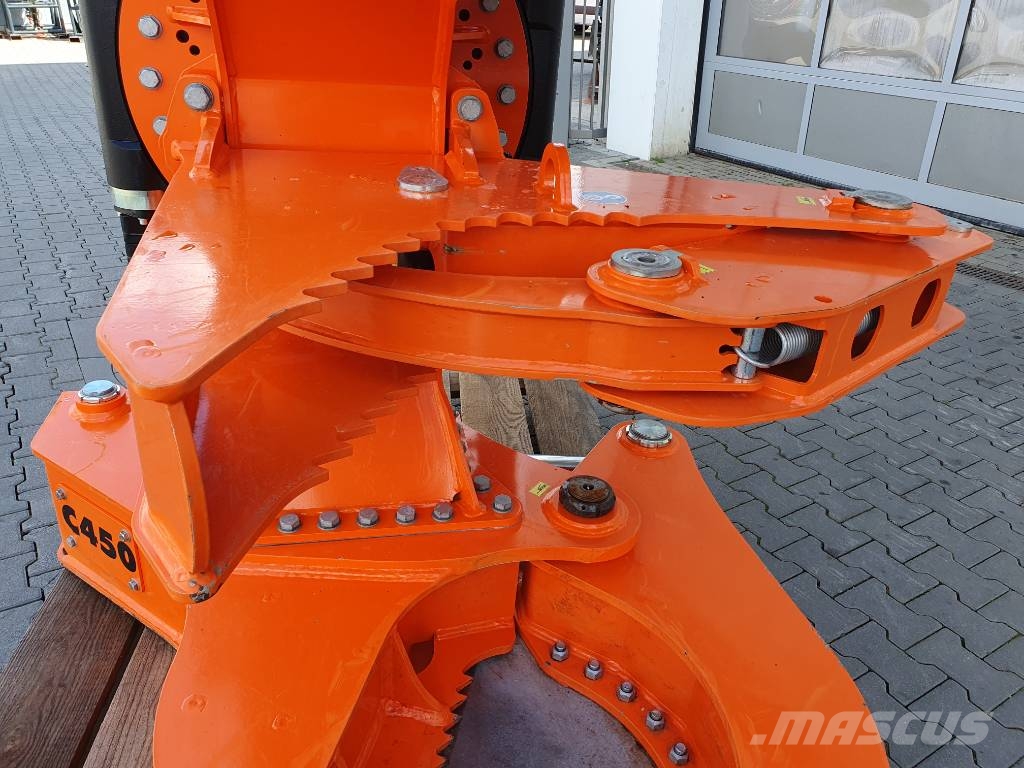 Westtech Woodcracker C450 Sammler Tiltator DEMO 2022 Decespugliatrici e trinciatrici idrauliche