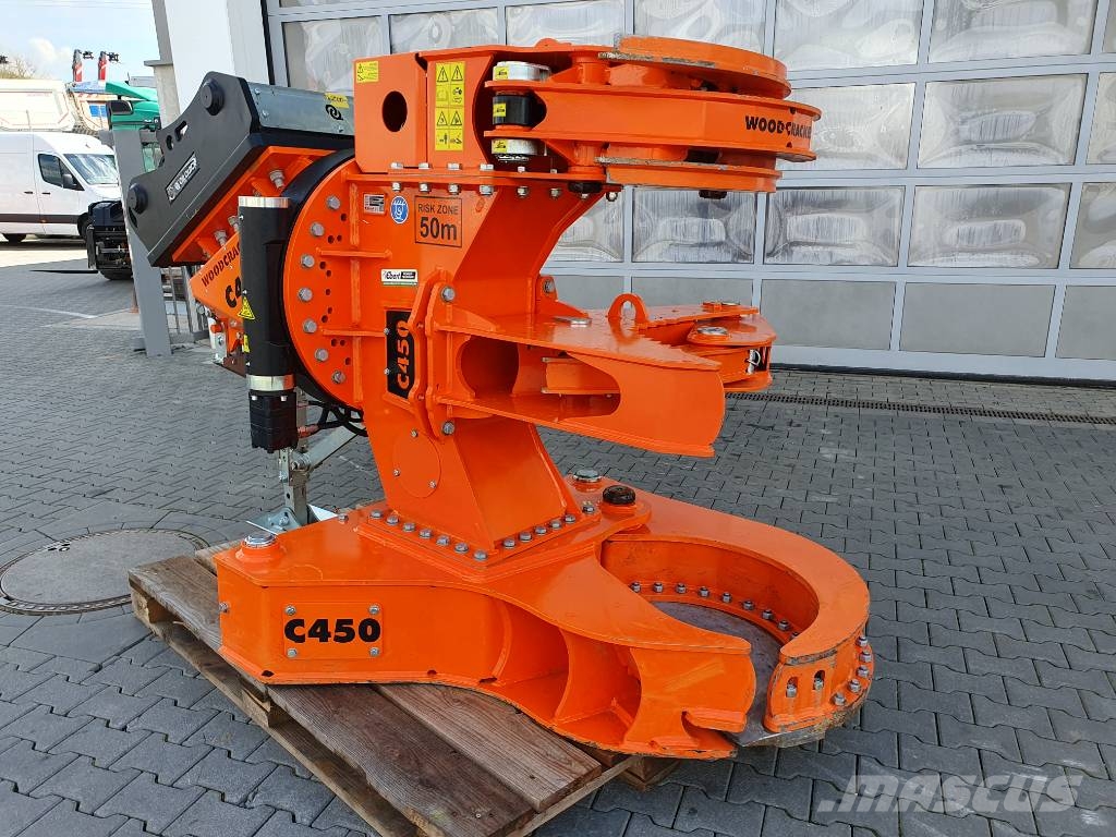 Westtech Woodcracker C450 Sammler Tiltator DEMO 2022 Decespugliatrici e trinciatrici idrauliche