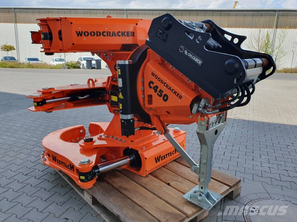 Westtech Woodcracker C450 Sammler Tiltator DEMO 2022 Decespugliatrici e trinciatrici idrauliche