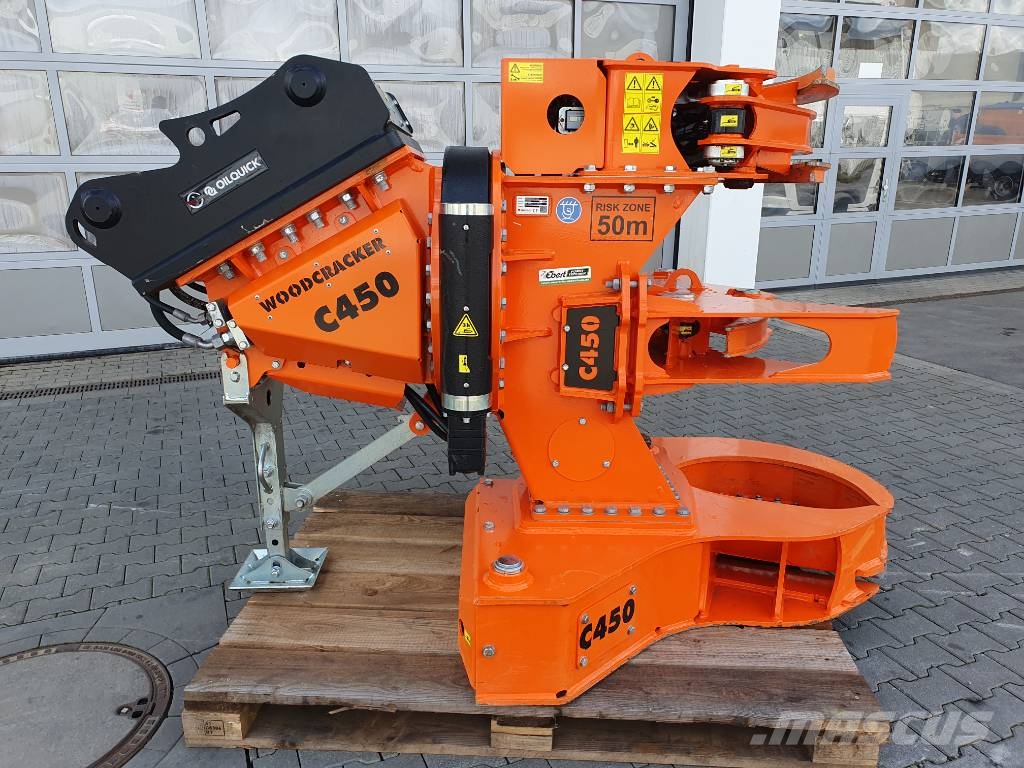 Westtech Woodcracker C450 Sammler Tiltator DEMO 2022 Decespugliatrici e trinciatrici idrauliche