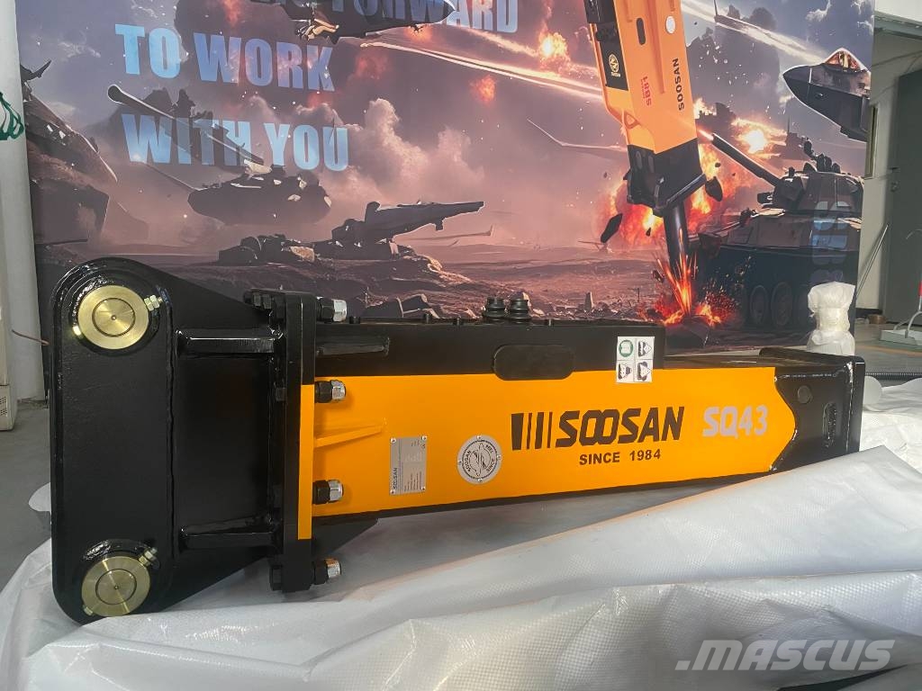 Soosan SQ40破碎锤适用于4-9吨挖机 Строителство - Други