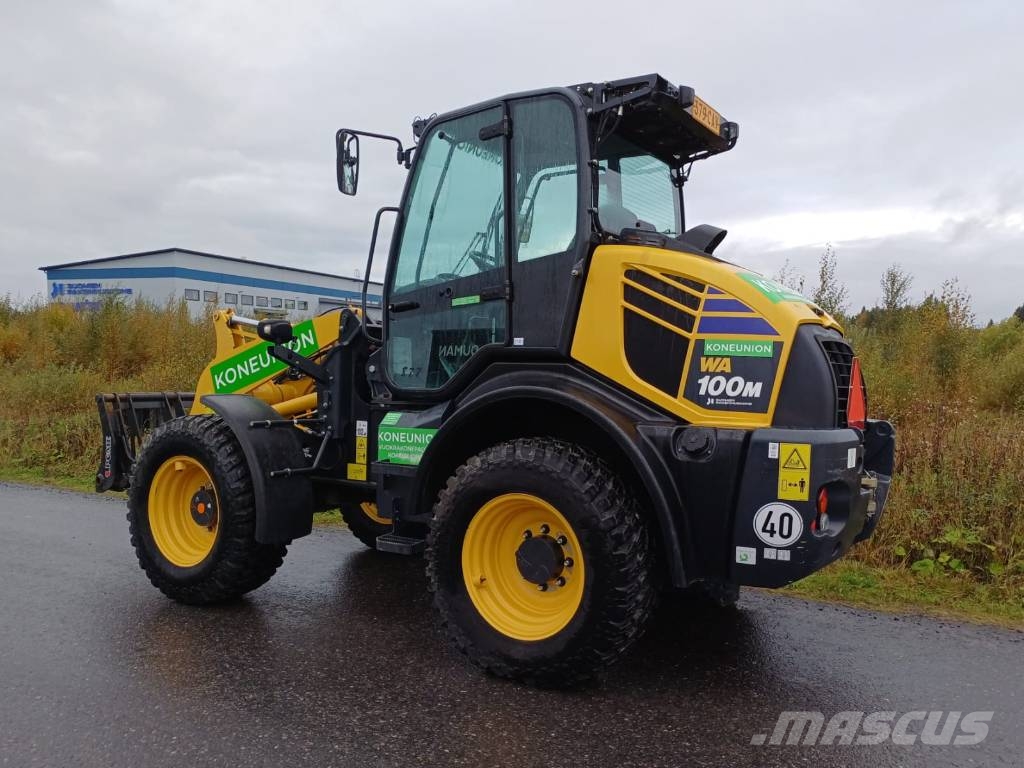 Komatsu WA 100 M-8 Pale gommate