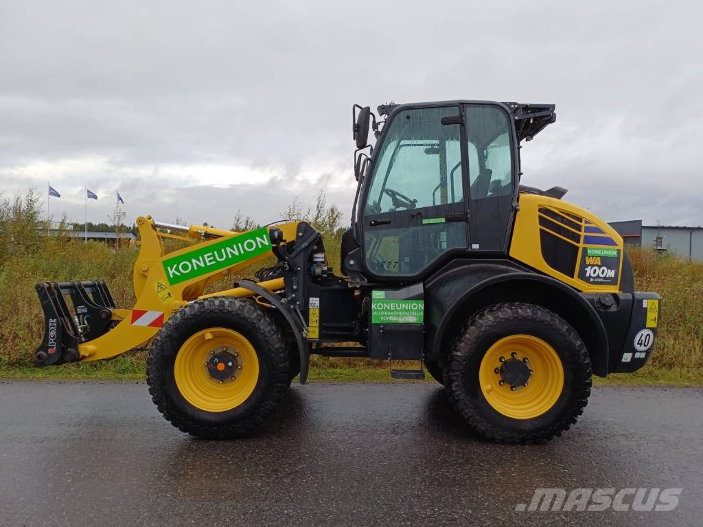Komatsu WA 100 M-8 Pale gommate